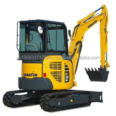 Komatsu PC35 Mini Used Excavator With 0-2000 Working Hours Hydraulic Crawler Excavator