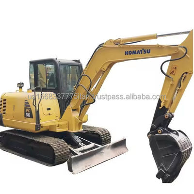 Original Hydraulic Valve Komatsu PC56-7 Second-hand Excavator 5ton Crawler Equipment
