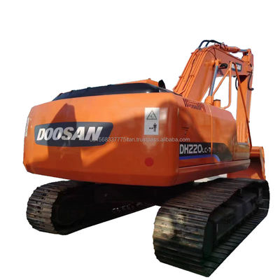 98kw Engine Doosan DH220 22Ton Used Excavator Multi Function Machine for Retail at Great