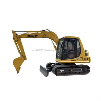 6TON Komatsu PC60 Used Excavator Crawler for Your Heavy Equipment Needs