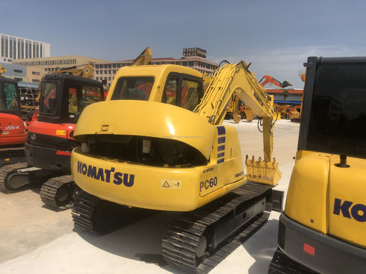 Nice Condition Komatsu PC60 Used Excavator Crawler 40kw and Low Working Hours 0-2000