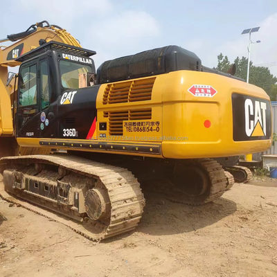 Second Hand Caterpillar 336D Excavator 2.27M³ Bucket Capacity and 37ton Operating Weight