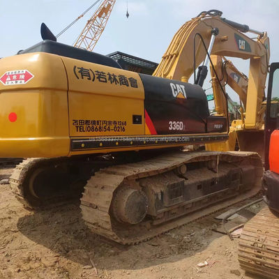Second Hand Caterpillar 336D Excavator 2.27M³ Bucket Capacity and 37ton Operating Weight