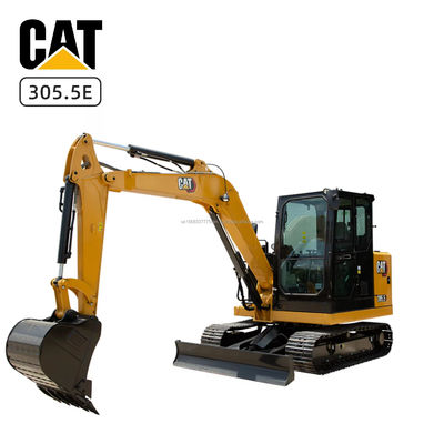 Hydraulic Mini Excavator Cat 305.5E2 5ton Used Caterpillar Original Hydraulic Pump