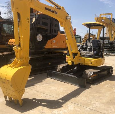 Komatsu PC56 5.6Ton Hydraulic Mini Digger Crawler Excavator Great Condition From Japan