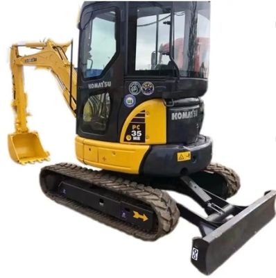 Small Hydraulic Excavator Komatsu PC35 3.5Ton Used Excavator with 0.2M³ Bucket Capacity