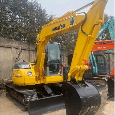 7 Ton Used Komatsu Excavator PC78US with 0-2000 Working Hours and 0.2M³ Bucket Capacity
