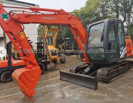 Used Hitachi ZX60 Excavator with Original Hydraulic Valve and 7000 KG Machine Weight