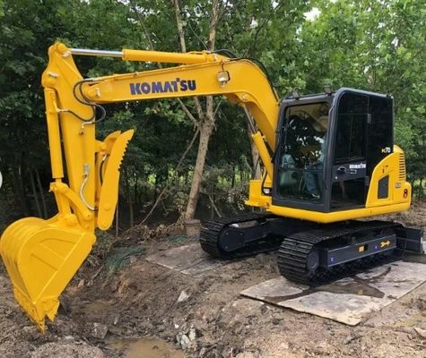 Komatsu PC70 7T Used Excavator with 0.2M³ Bucket Capacity and Good Walking Condition