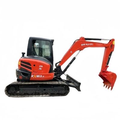 Original Hydraulic Cylinder 6ton Kubota Mini Excavator KX163 with 0-2000 Working Hours