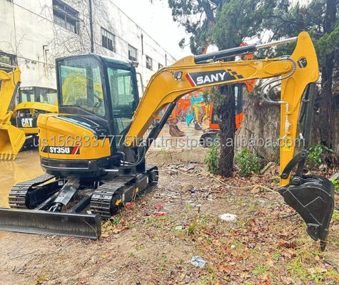 Low Working Hour Sany SY35U Mini Digger with Original Hydraulic Pump and ISUZU Engine