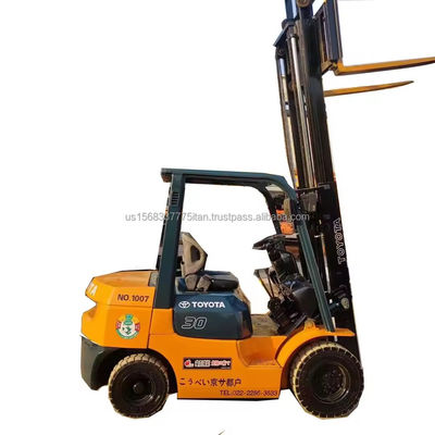 Toyota 7F30 Forklift and Reasonable Used Machine with Fork Length 1000MM Weight KG 3000 kg