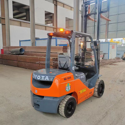 Reasonable TOYOTA 8F30 Forklift for Sell Used Diesel Engine 1000MM Fork Length