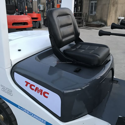 Japan TCM 2.5 Ton Used Forklift 0-2000 Working Hours 4500 KG Machine Weight Assurance