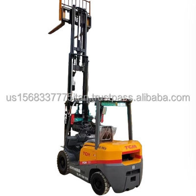TCM Forklift 3 Ton Second Hand Forklift in Japan with 45 kW and 0-2000 Working Hours