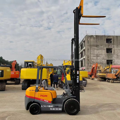 Original Japan Used 3 Ton Forklift TCM Forklift Manufacture with Excellent Performance