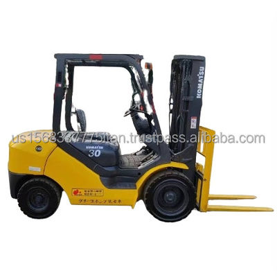 Low Working Hours Used Komatsu Forklift 3 Ton with Original Hydraulic Valve in Japan