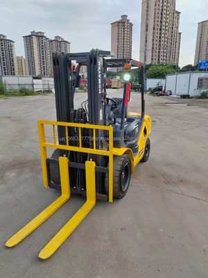 Used Small Komatsu Forklift 3 Ton with Hangcha Engine and Original Hydraulic Pump