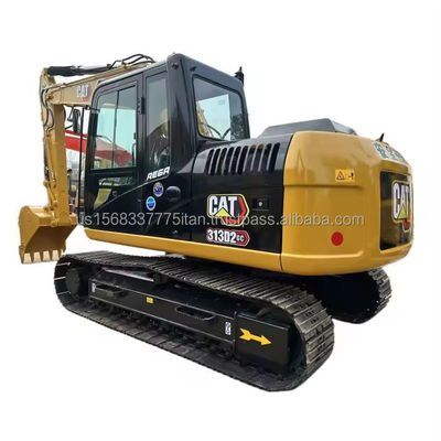 313D2GC Caterpillar Excavator 74.5 kw 13000 KG Used Crawler Excavator for Construction