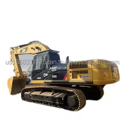 Large Caterpillar 336D Excavator with 2.27M³ Bucket Capacity and Low Working Hours
