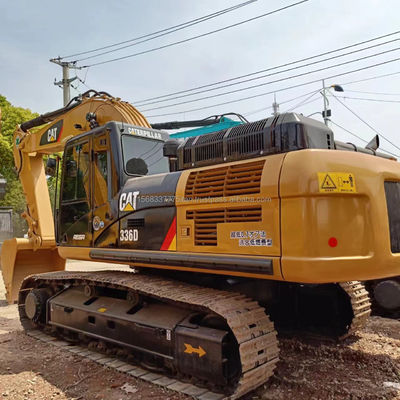 Large Caterpillar 336D Excavator with 2.27M³ Bucket Capacity and Low Working Hours