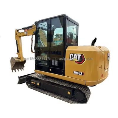 Caterpillar 306E2 Hydraulic Mini Excavator 6TON Operating Weight 0.25M³ Bucket Capacity