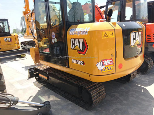 Cat 305.5e2 Excavator with Original Hydraulic Cylinder Used and in Good Condition