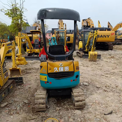 Mini KUBOTA KXU17 Excavator Used in Building Material Shops with Advanced PLC System