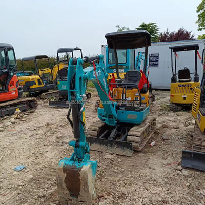 Mini KUBOTA KXU17 Excavator Used in Building Material Shops with Advanced PLC System
