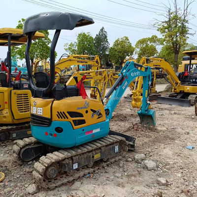 Mini KUBOTA KXU17 Excavator Used in Building Material Shops with Advanced PLC System