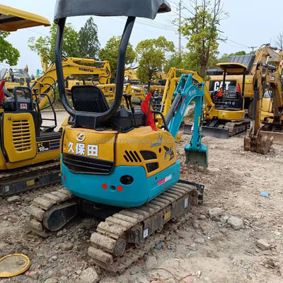 Mini KUBOTA KXU17 Excavator Used in Building Material Shops with Advanced PLC System