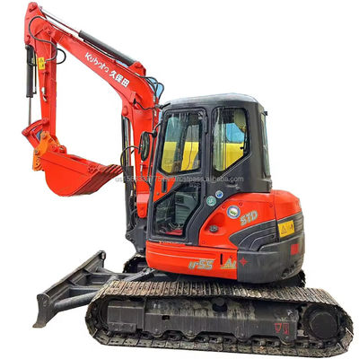 KUBOTA KXU55 Excavator with Original Hydraulic Cylinder and 6TON Operating Weight