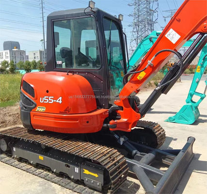 Kubota KX U35 Mini Excavator 5.5 Tons Used with Original Core Components and Engine