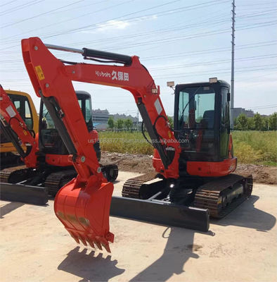 Kubota KX U35 Mini Excavator 5.5 Tons Used with Original Core Components and Engine