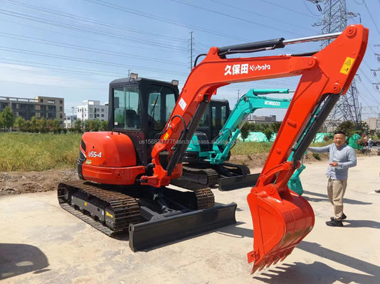 Kubota KX U35 Mini Excavator 5.5 Tons Used with Original Core Components and Engine