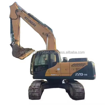 Hyundai 220 Model Crawler Excavator Original Hydraulic Pump 21900 KG Machine Weight