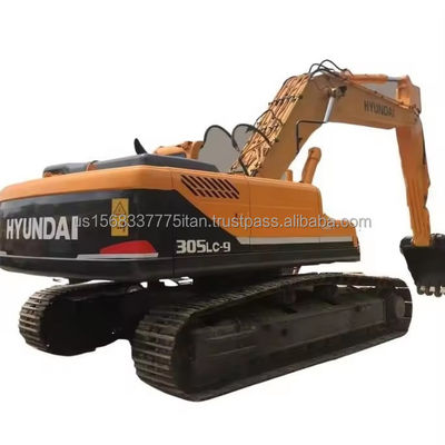 30 Ton Used Hyundai 305LC-9T Model Crawler Excavator from Korea Original Hydraulic Pump