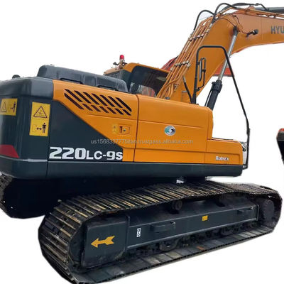 Used Hyundai 220 Model Crawler Excavator from Korea 22 Ton Harga Excavator Hyundai