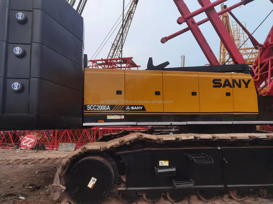 Used SANY SCC2000A Crawler Crane 20000 kg Excellent Performance Construction Machine