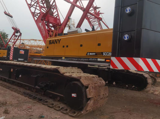 Used SANY SCC2000A Crawler Crane 20000 kg Excellent Performance Construction Machine