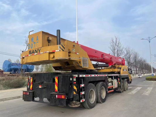 Used SANY 55 Ton Crane Excellent Performance Construction Machine with Hydraulic Valve