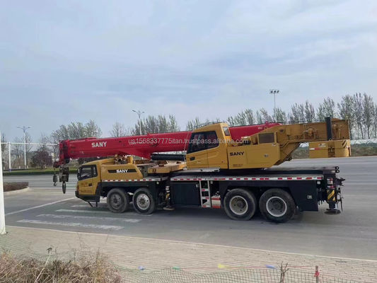 Used SANY 55 Ton Crane Excellent Performance Construction Machine with Hydraulic Valve