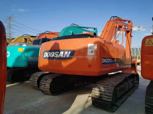 22000 KG Doosan DH220 Multi Function Used Mini Excavator With Original Hydraulic Pump