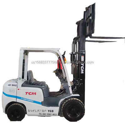 3000 kg Weight TCM 30 Forklift Used for Building Material Shops Excellent Performance