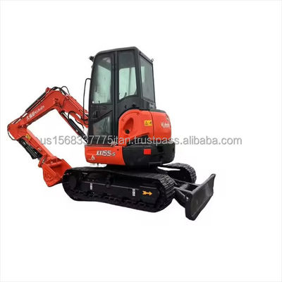 Original Hydraulic Pump Kubota KX155 Excavator Used with and Nice Core Components Engine