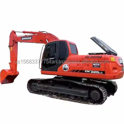 DOOSAN DH225 Excavator Good Efficiency and for Second-hand Hydraulic Construction Machine