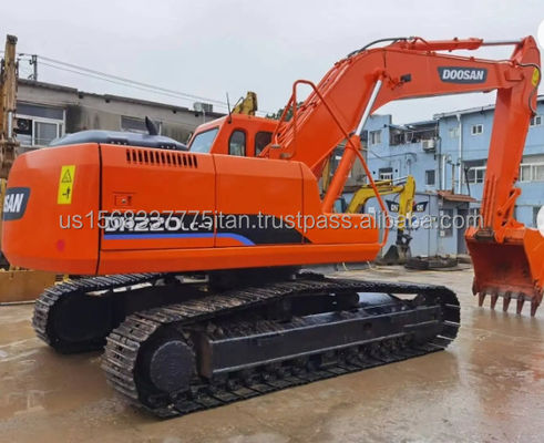 Original Hydraulic Cylinder Doosan DH220 With Great and Multi Function Used Excavator