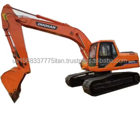 Hydraulic Doosan Crawler Excavator DH220LC 220 in Korean Construction Machinery Market