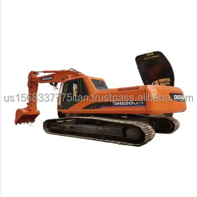 20 Ton Doosan DH220 Crawler Excavator with 0.5m3 Bucket Capacity and Active Features