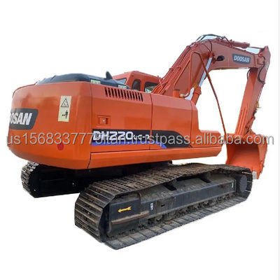 Used Doosan DH220-7 Excavators in Good Condition for High Level Performance
